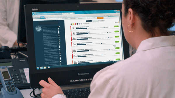 雷度米特 - 附带数据解读和远程支持的 POC IT